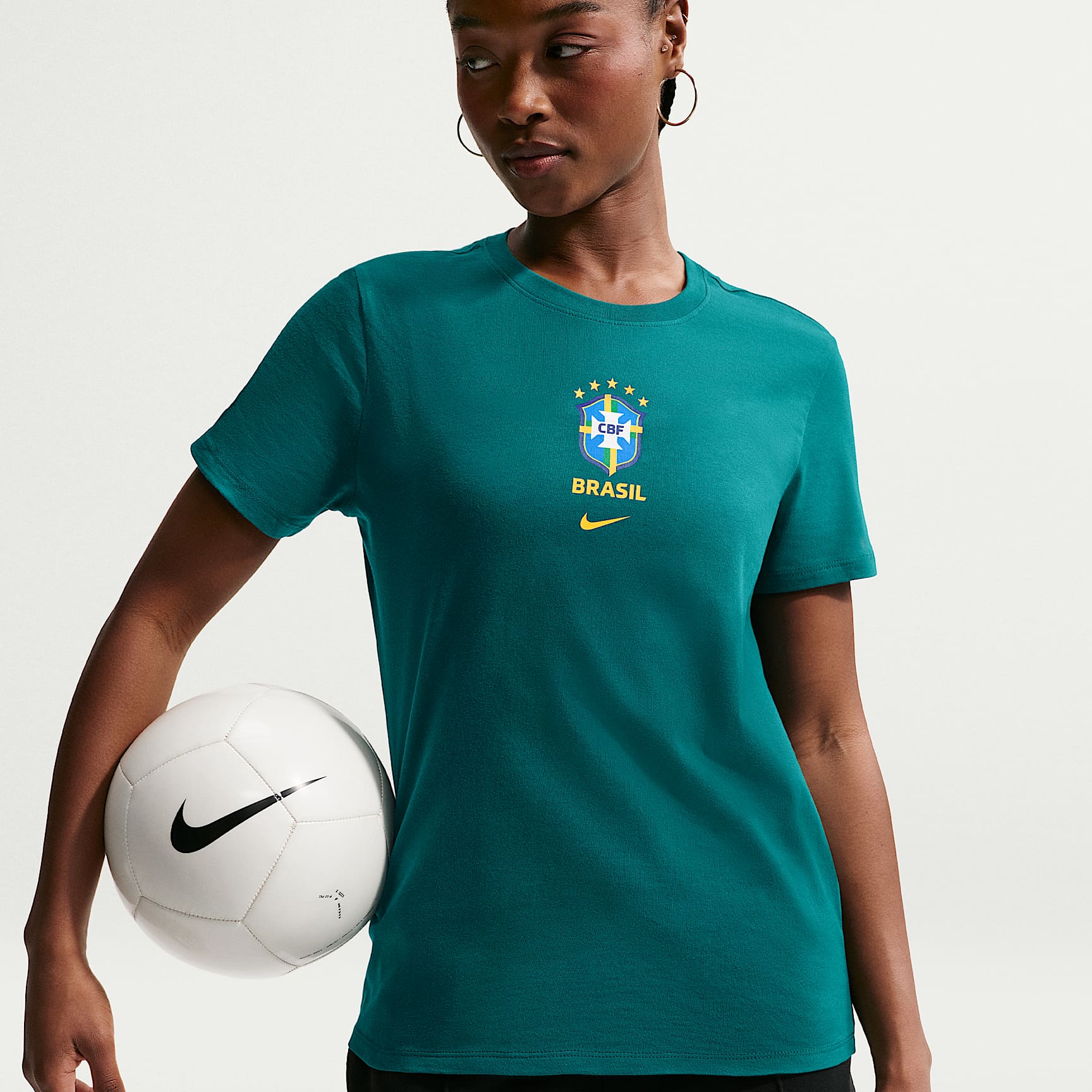 Brazil Men's Nike Football T-Shirt. Nike CA